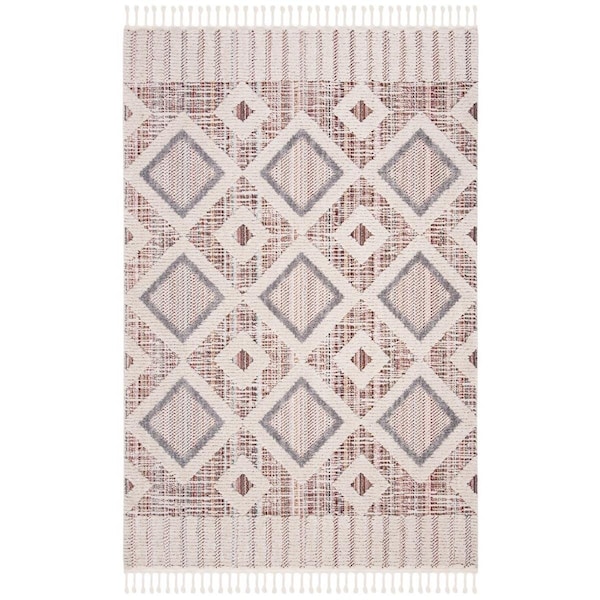 Safavieh 8 x 10 ft. Marrakesh 500 Rectangle Power Loomed Rug, Grey & Multi Color MRK523D-8 - main